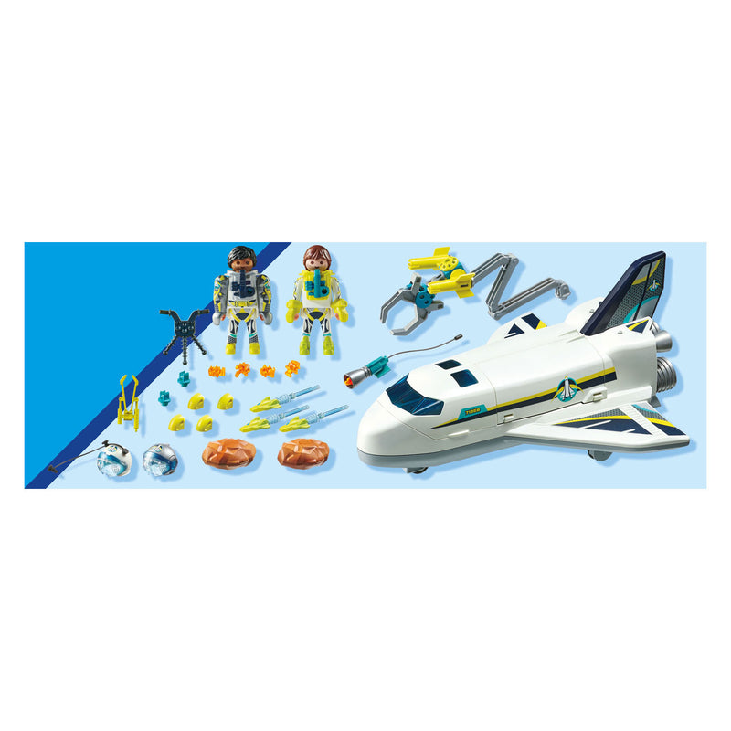 Afbeelding laden in galerijviewer, Playmobil Ruimtevaart Space Shuttle op Missie Promo Pack 71368
