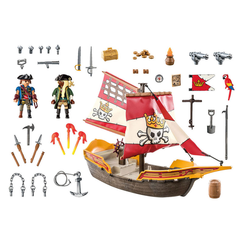 Afbeelding laden in galerijviewer, Playmobil pirates piratenschip - 71418
