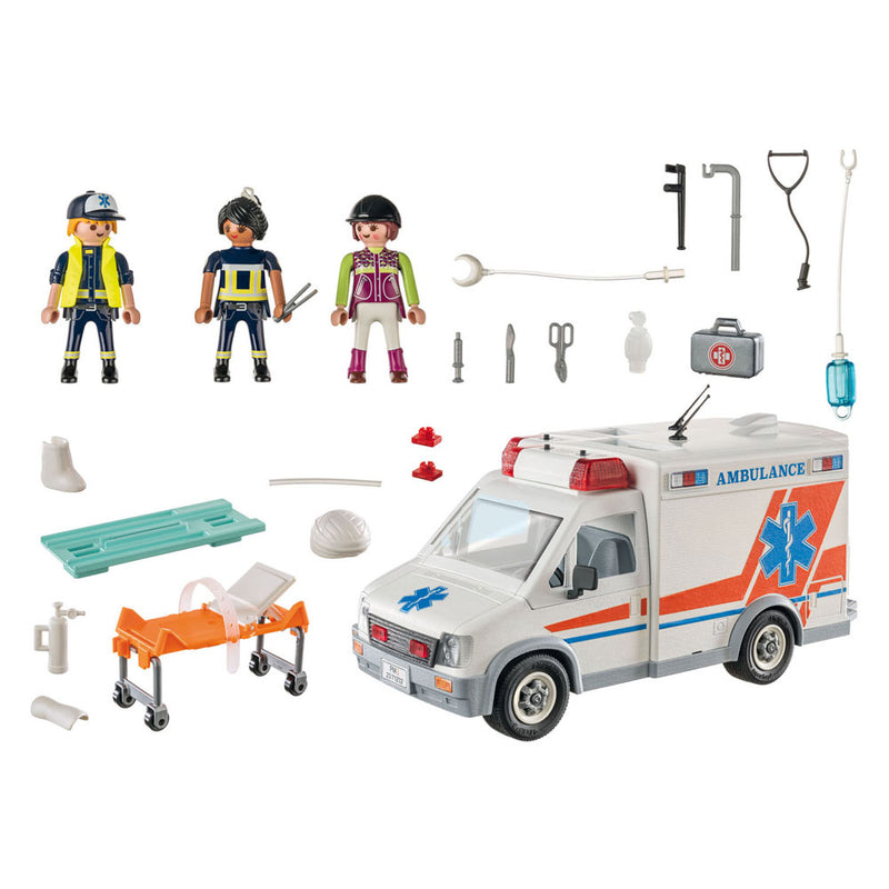 Afbeelding laden in galerijviewer, Playmobil City Life Promo Ambulance 71232
