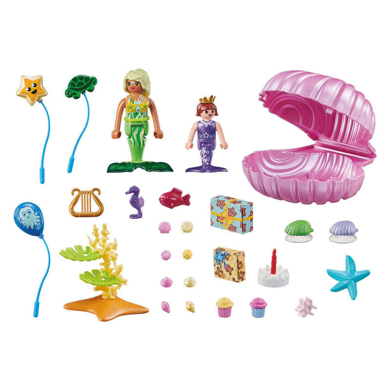 Afbeelding laden in galerijviewer, Playmobil Princess Zeemeermin Verjaardagsfeestje 71446
