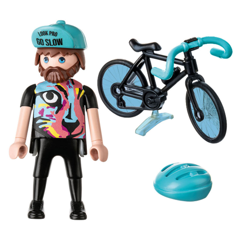 Afbeelding laden in galerijviewer, Playmobil Specials Wielrenner 71478
