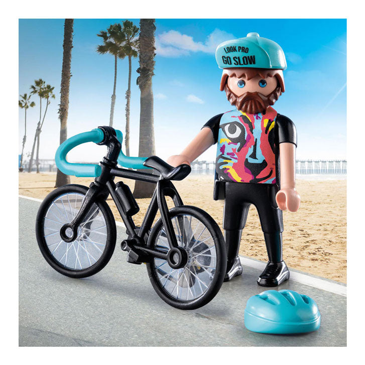 Afbeelding laden in galerijviewer, Playmobil Specials Wielrenner 71478
