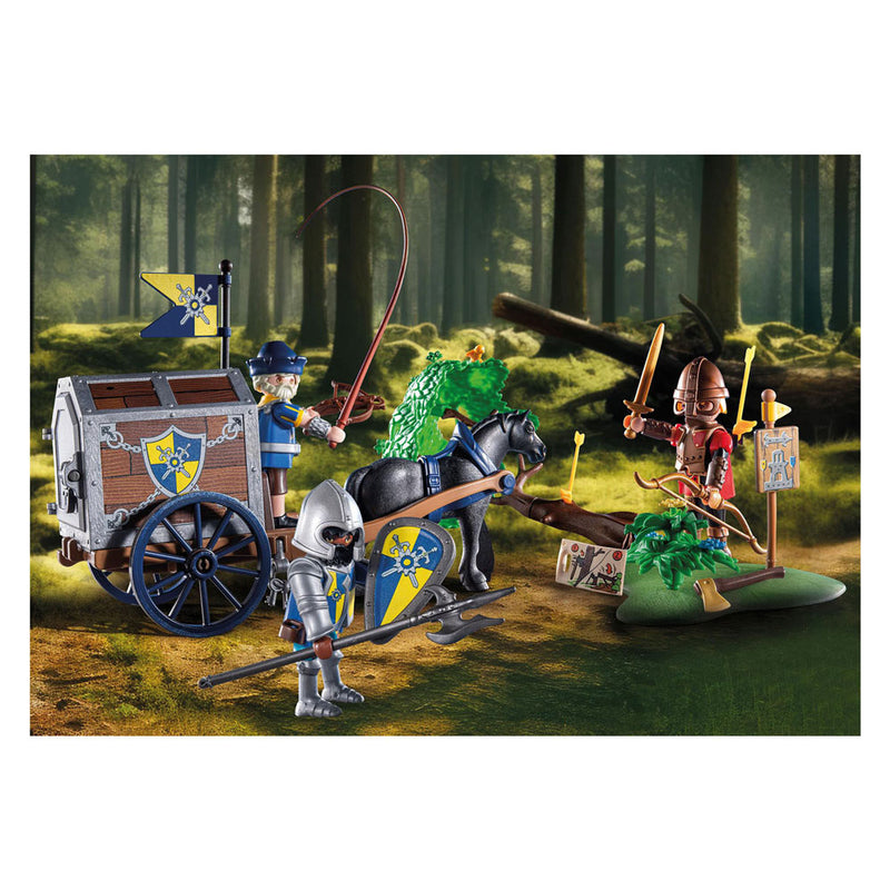 Afbeelding laden in galerijviewer, Playmobil novelmore overval op transportwagen - 71484
