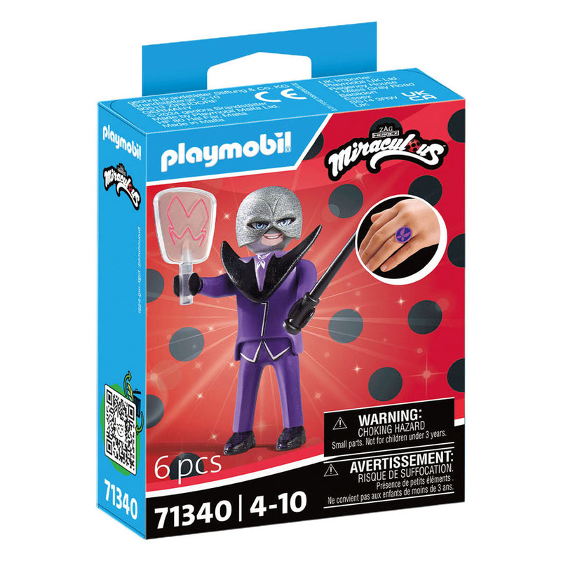 Afbeelding laden in galerijviewer, Playmobil miraulous miraculous: hawk moth 71340

