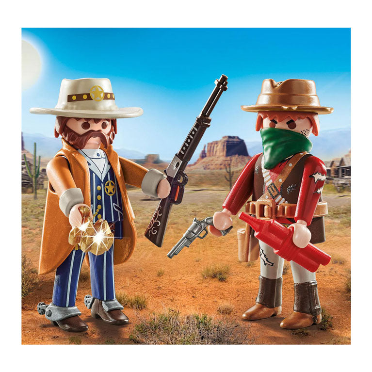 Afbeelding laden in galerijviewer, Playmobil Bandieten en Sheriffs 71508
