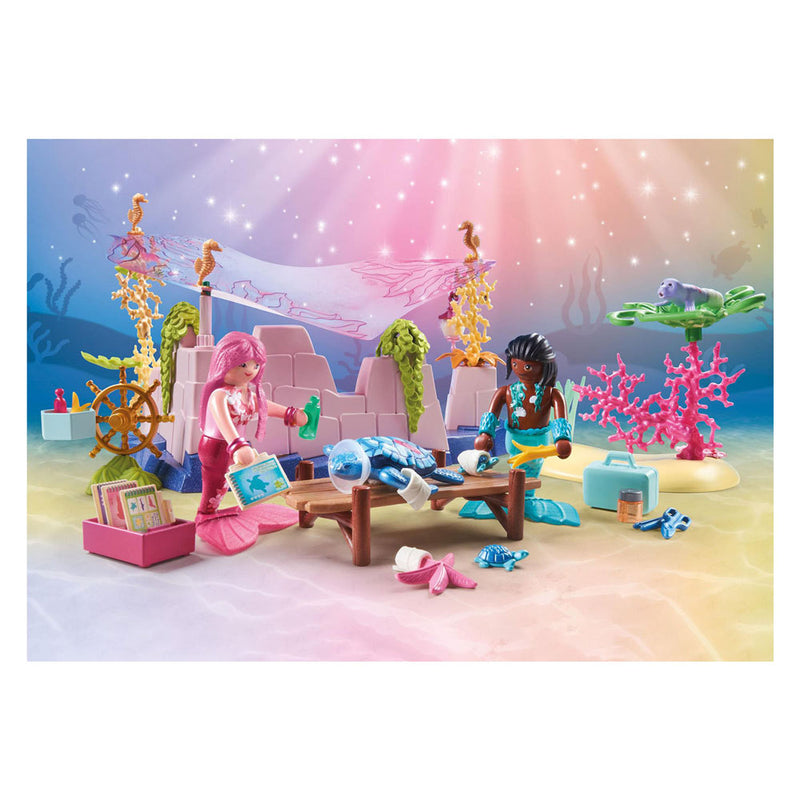 Afbeelding laden in galerijviewer, Playmobil princess magic zeemeermin dierenverzorging - 71499
