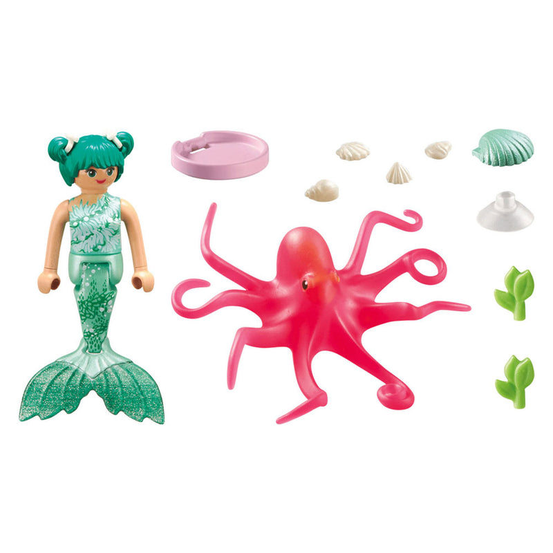 Afbeelding laden in galerijviewer, Playmobil princess magic zeemeermin met octopus
