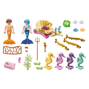 Playmobil princess magic zeemeermin zeepaard koets