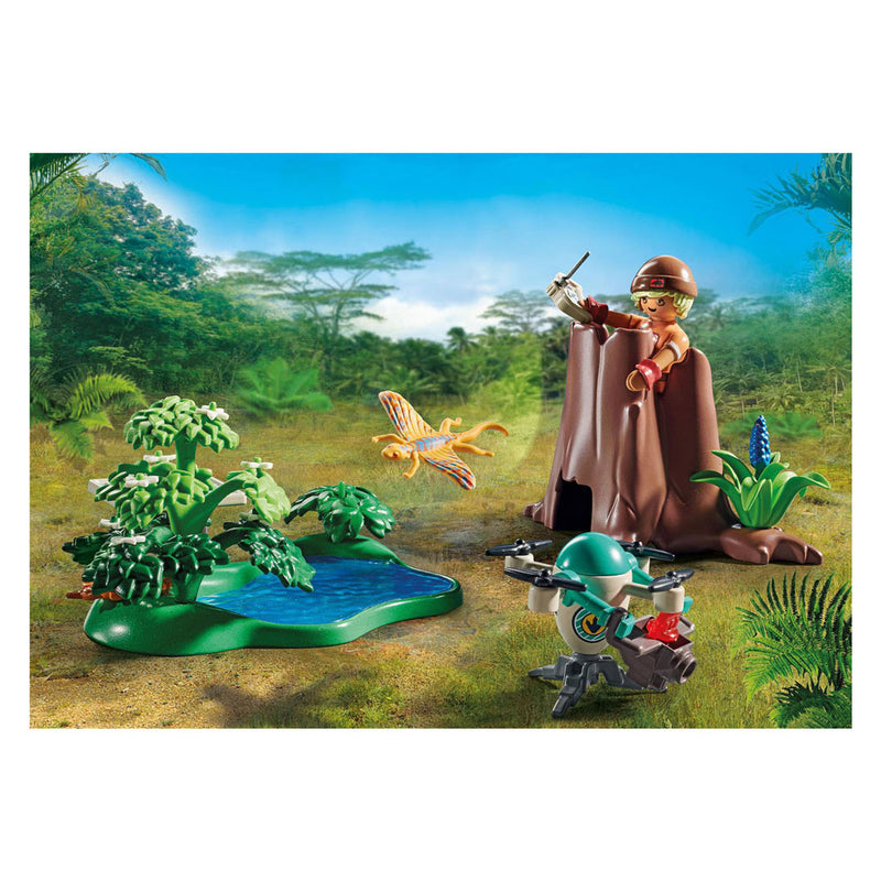 Afbeelding laden in galerijviewer, PLAYMOBIL Dinos Observatiepost voor Dimorphodon 71525
