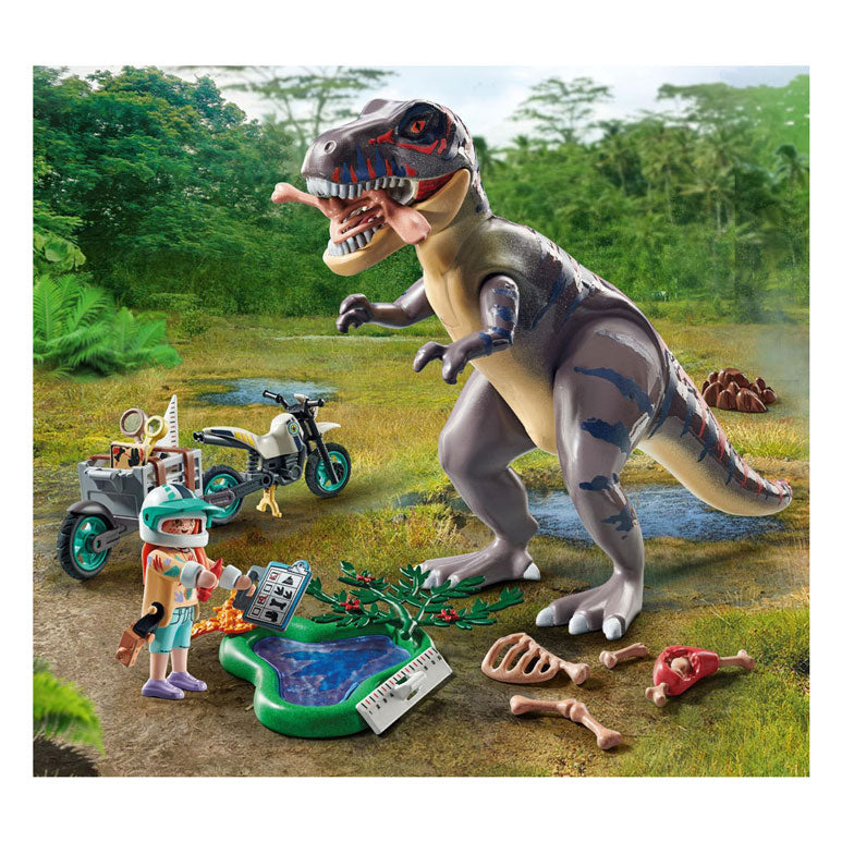 Afbeelding laden in galerijviewer, Playmobil dinos t-rex sporenonderzoek - 71524
