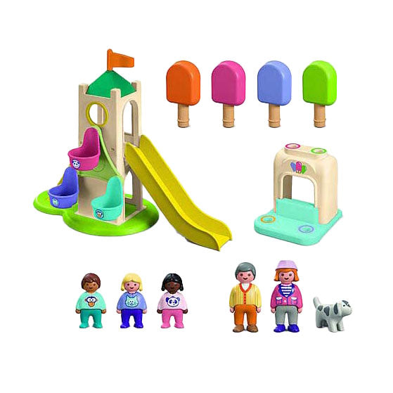 Afbeelding laden in galerijviewer, Playmobil Junior Avontuurlijke Speeltuin 71703
