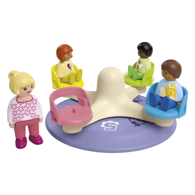 Afbeelding laden in galerijviewer, Playmobil junior kindercarrousel - 71701
