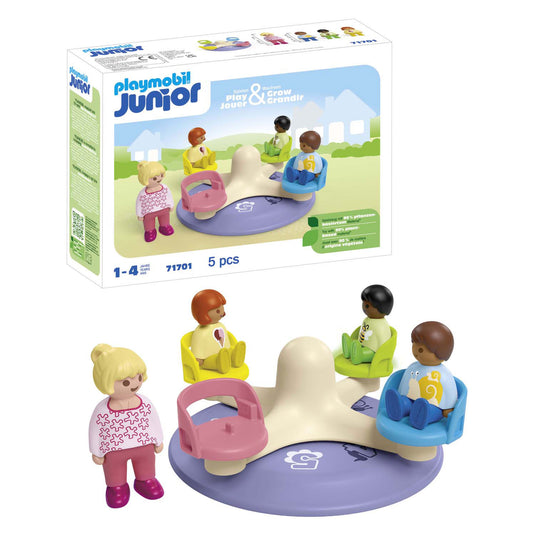 Playmobil junior kindercarrousel - 71701