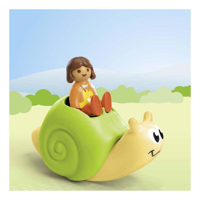 Afbeelding laden in galerijviewer, Playmobil junior schommelende slak - 71699

