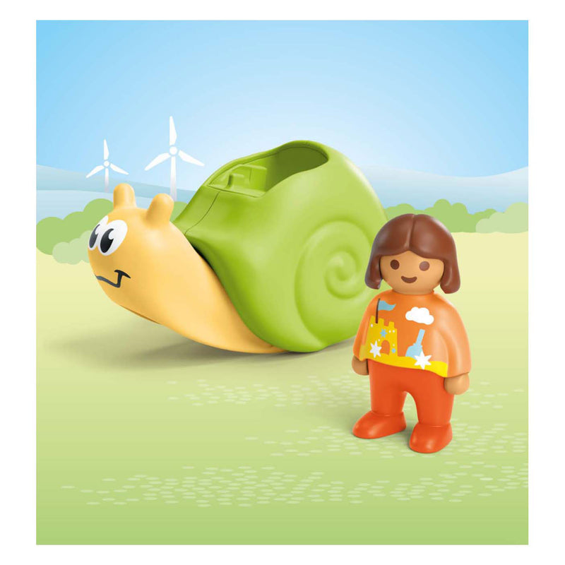 Afbeelding laden in galerijviewer, Playmobil junior schommelende slak - 71699
