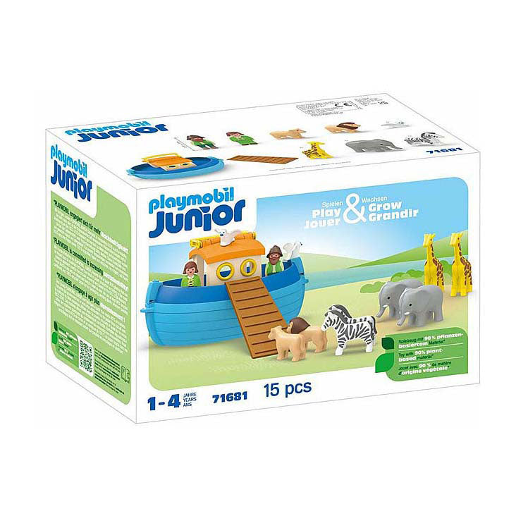 Afbeelding laden in galerijviewer, Playmobil junior meeneem ark van noach - 71681
