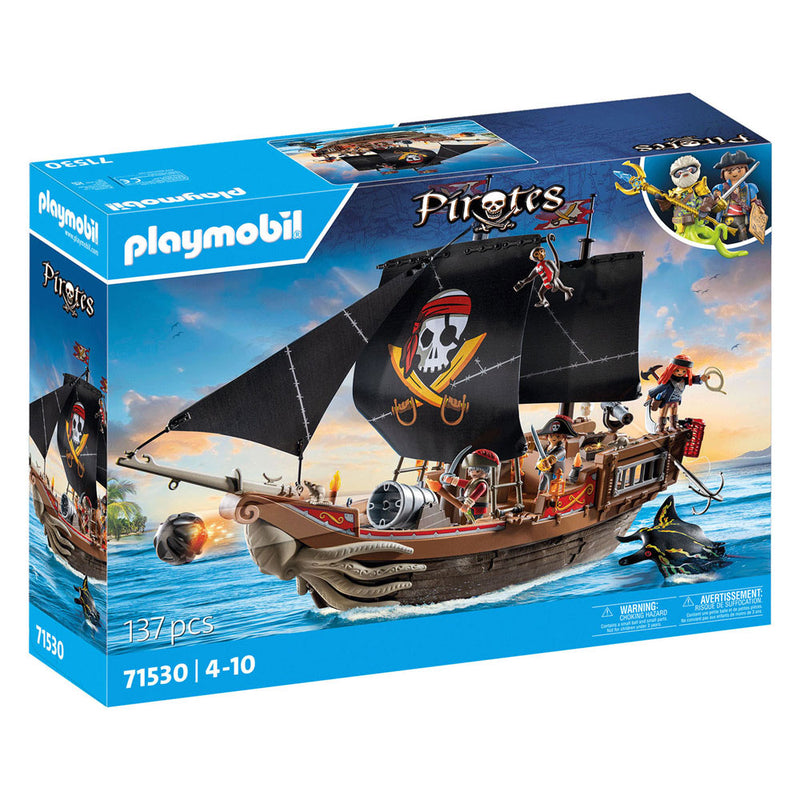 Afbeelding laden in galerijviewer, Playmobil pirates groot piratenschip - 71530

