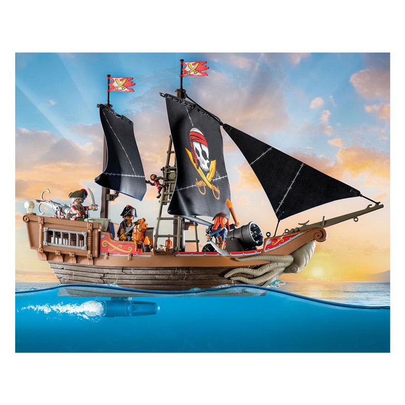 Afbeelding laden in galerijviewer, Playmobil pirates groot piratenschip - 71530
