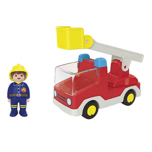 Playmobil junior junior brandweerwagen met ladder