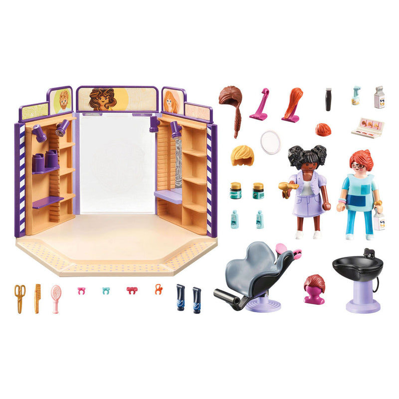 Afbeelding laden in galerijviewer, Playmobil my life kapsalon - 71535
