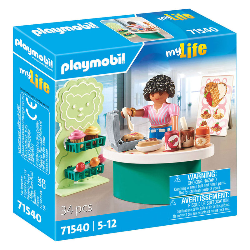 Afbeelding laden in galerijviewer, Playmobil my life snoepkraam - 71540
