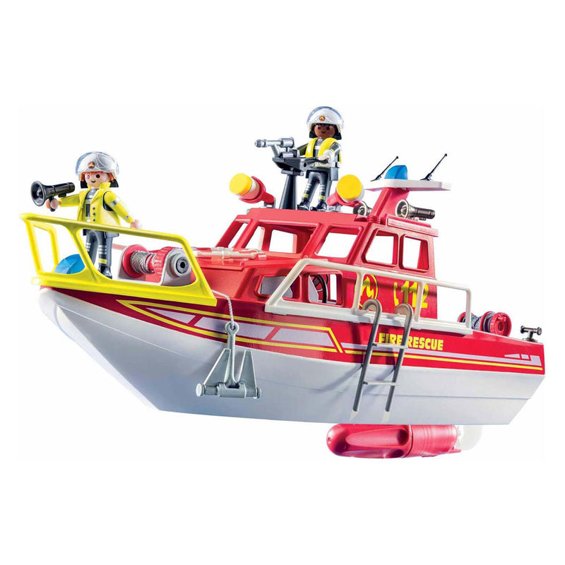 Afbeelding laden in galerijviewer, Playmobil action heroes brandweerboot
