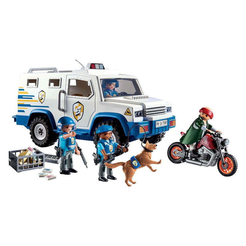 Afbeelding laden in galerijviewer, Playmobil action heroes geldtransporteur
