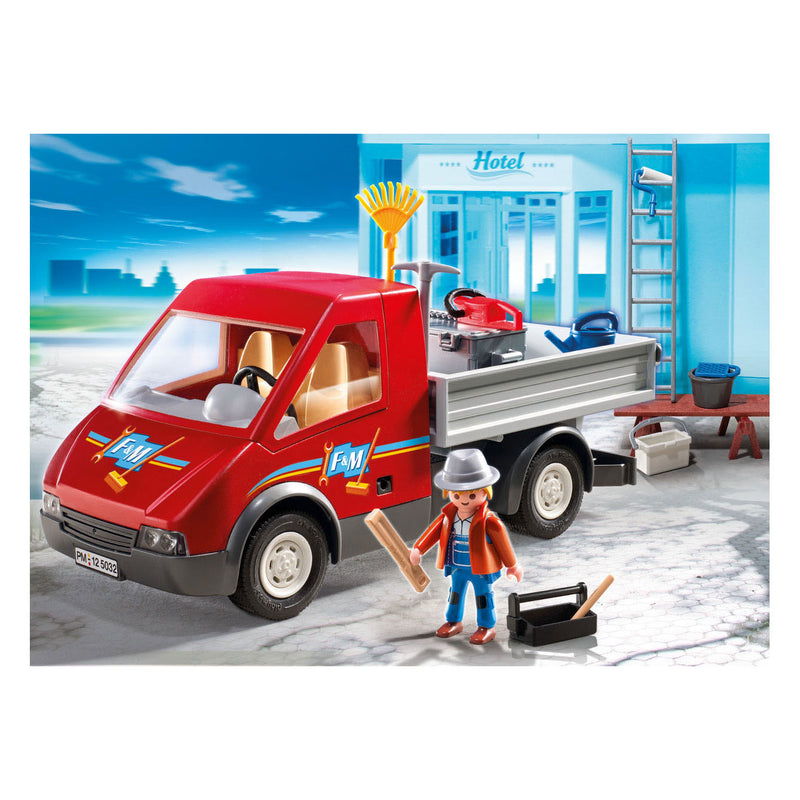 Afbeelding laden in galerijviewer, Playmobil City Life Klusjesauto 5032
