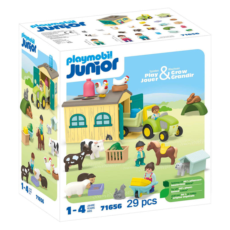 Afbeelding laden in galerijviewer, Playmobil Junior 71656 Boerderijavontuur
