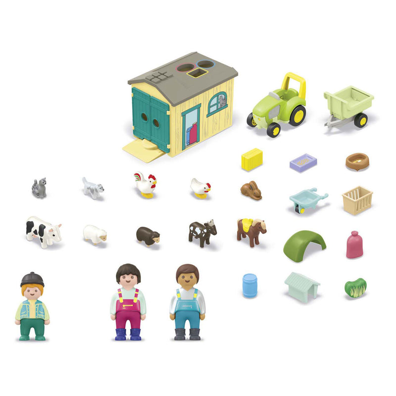 Afbeelding laden in galerijviewer, Playmobil Junior 71656 Boerderijavontuur
