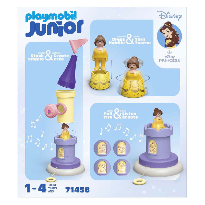Afbeelding laden in galerijviewer, Playmobil junior disney belle's speeltoren met melodie - 71458

