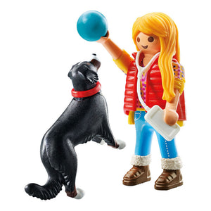 Playmobil my life vrouw met berghond