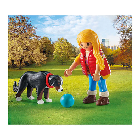 Playmobil my life vrouw met berghond