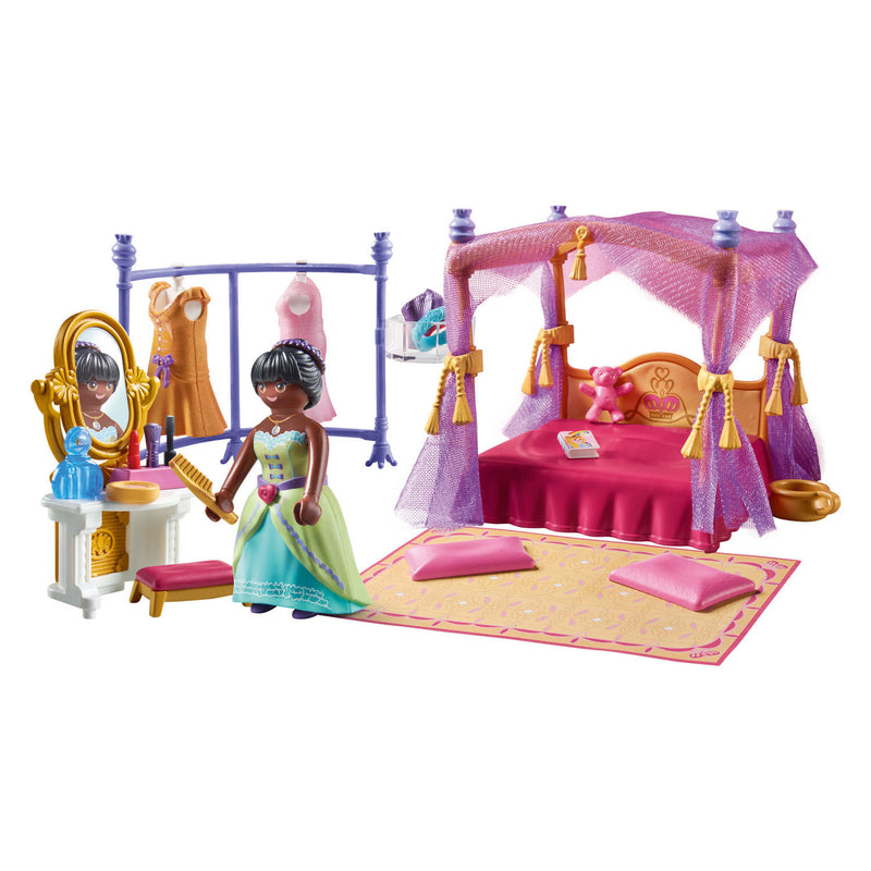 Afbeelding laden in galerijviewer, Playmobil princess magic slaapkamer met kleedkamer - 71847

