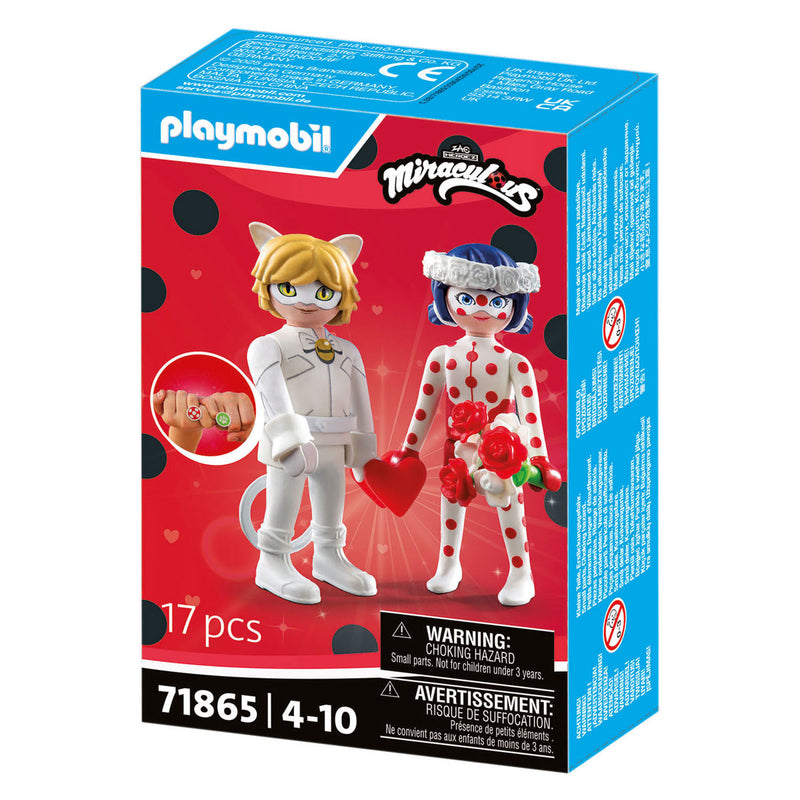Afbeelding laden in galerijviewer, Playmobil miraculous droombruiloft van ladybug cat noir - 71865
