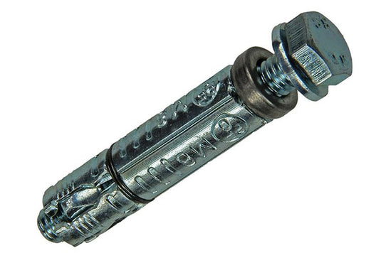 Mack 1019946 - keilbout 6-kant bout verzinkt 4 st m6x50 | 10 stuks