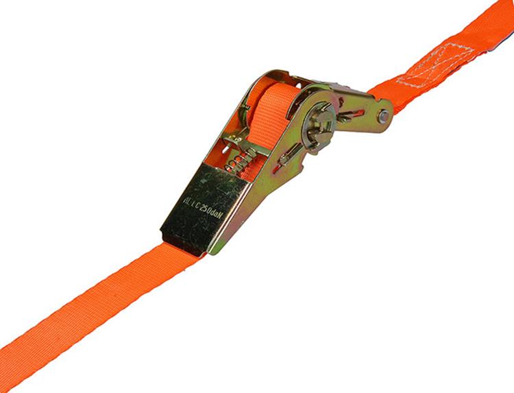 Afbeelding laden in galerijviewer, Mack 1023386 - spangordel polyester, ratelspanner 25mm-5m max500kg | 3 stuks
