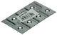 1023700 - u-nail 76x50x1mm | 25 stuks