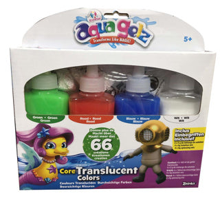 Aqua gelz translucent colors refill set 8-delig