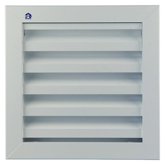 Renson 1006224 - muurrooster inbouw 411 alu ral 9010 200x200mm | 1 stuks