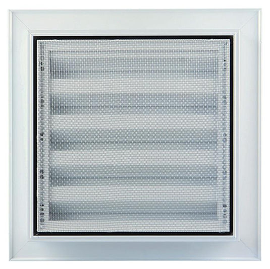 Renson 1006224 - muurrooster inbouw 411 alu ral 9010 200x200mm | 1 stuks
