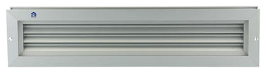 Renson 1006214 - deurrooster 461 alu f1 425x76mm | 2 stuks