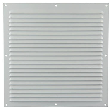 Renson 1015075 - schoepenrooster plat alu wit 300x300mm | 10 stuks