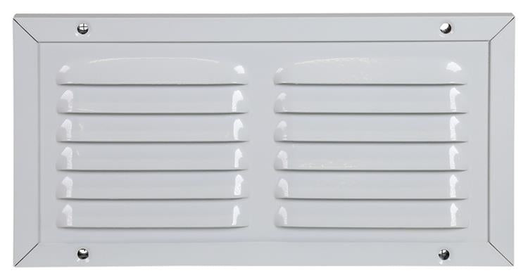 Afbeelding laden in galerijviewer, Renson 1008576 - schoep.r. 437 wit 200x100mm | 5 stuks
