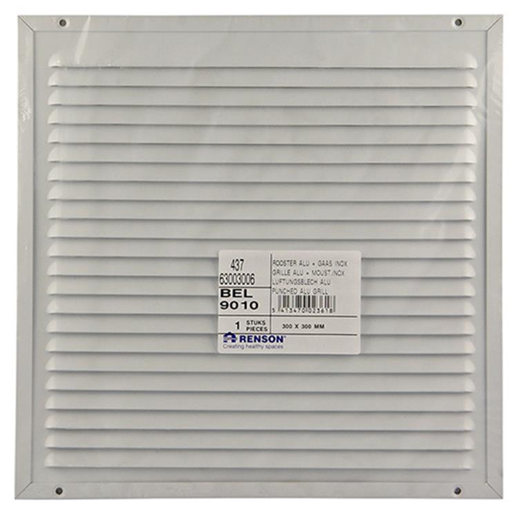 Afbeelding laden in galerijviewer, Renson 1008583 - schoep.r. 437 wit 300x300mm | 5 stuks
