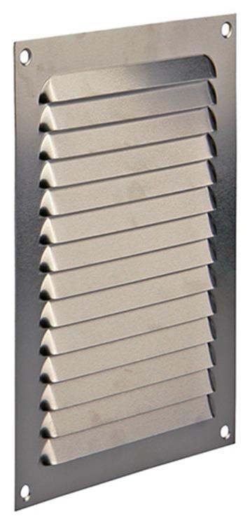 Afbeelding laden in galerijviewer, Renson 1006302 - schoepenrooster vlak alu f1 150x200mm | 10 stuks
