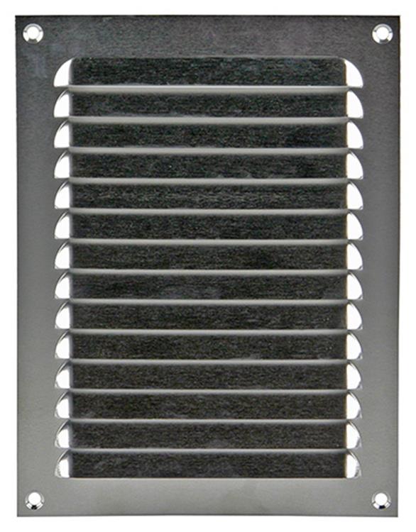 Afbeelding laden in galerijviewer, Renson 1006302 - schoepenrooster vlak alu f1 150x200mm | 10 stuks
