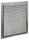 Renson 1006308 - schoepenrooster vlak alu f1 250x250mm | 10 stuks