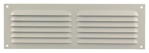 Renson 1006312 - schoepenrooster vlak alu ral 9010 300x100mm | 10 stuks