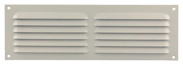 Renson 1006312 - schoepenrooster vlak alu ral 9010 300x100mm | 10 stuks